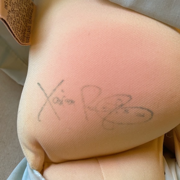 Original 1984 Little People/Cabbage Patch red-headed rare cloth doll in EUC - Picture 6 of 14